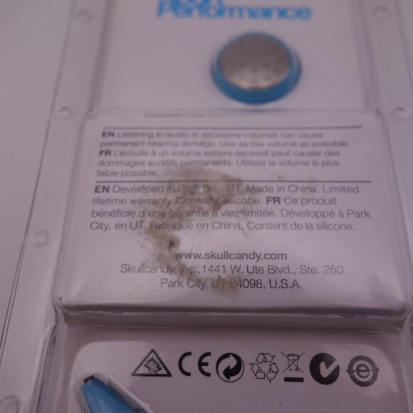 Skullcandy Chops Sport Earbuds(Hot Blue and Black) *New in Box* - Picture 10 of 12